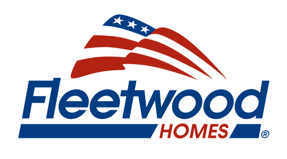 A logo of fleetwood homes